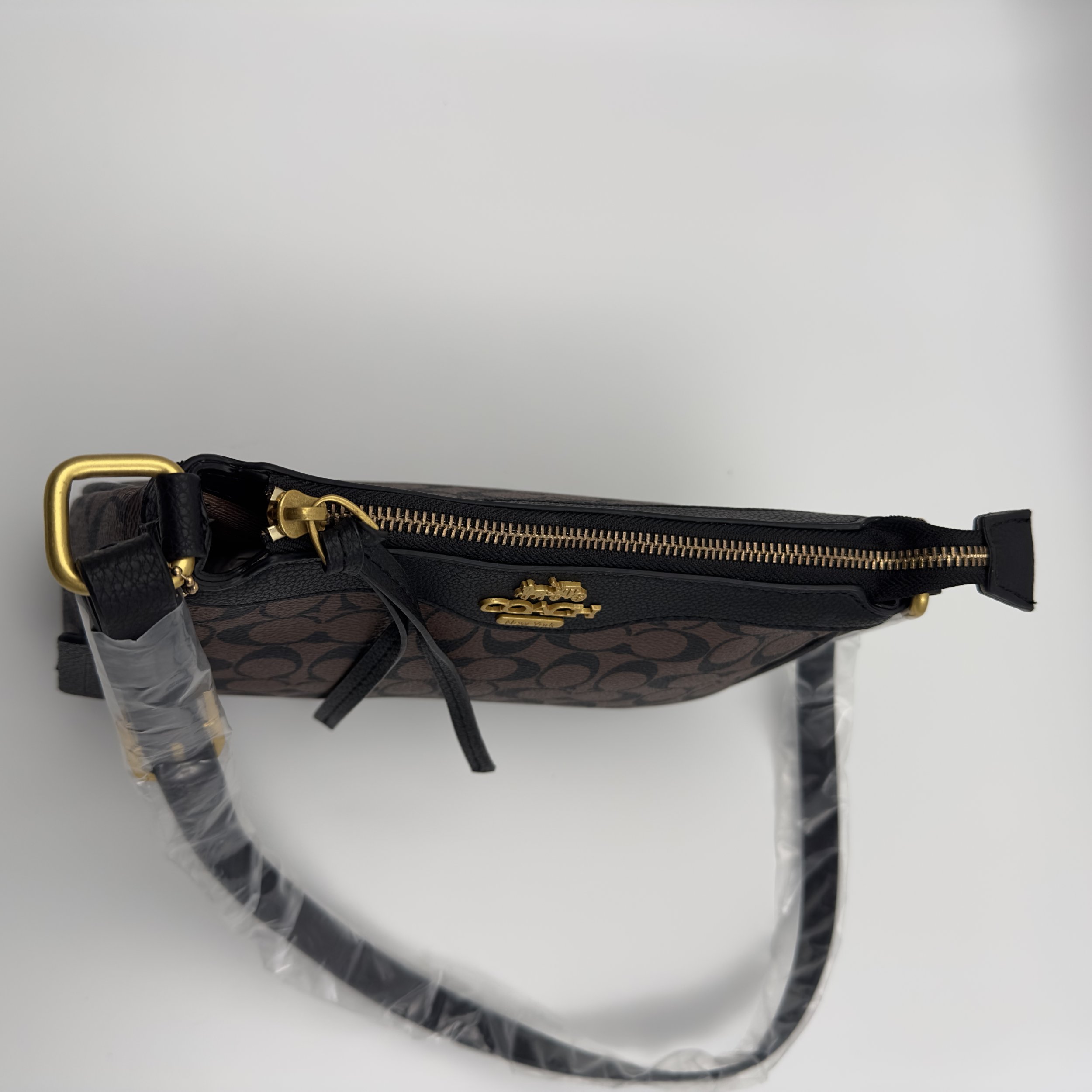 Coach Teri Shoulder Bag in Signature Canvas.