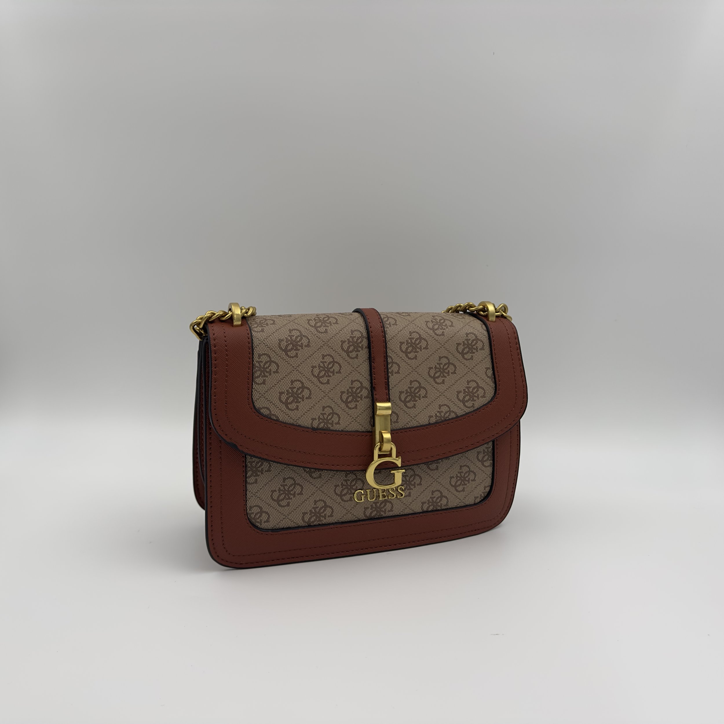 GUESS Zamira Convertible Crossbody Flap Handbag