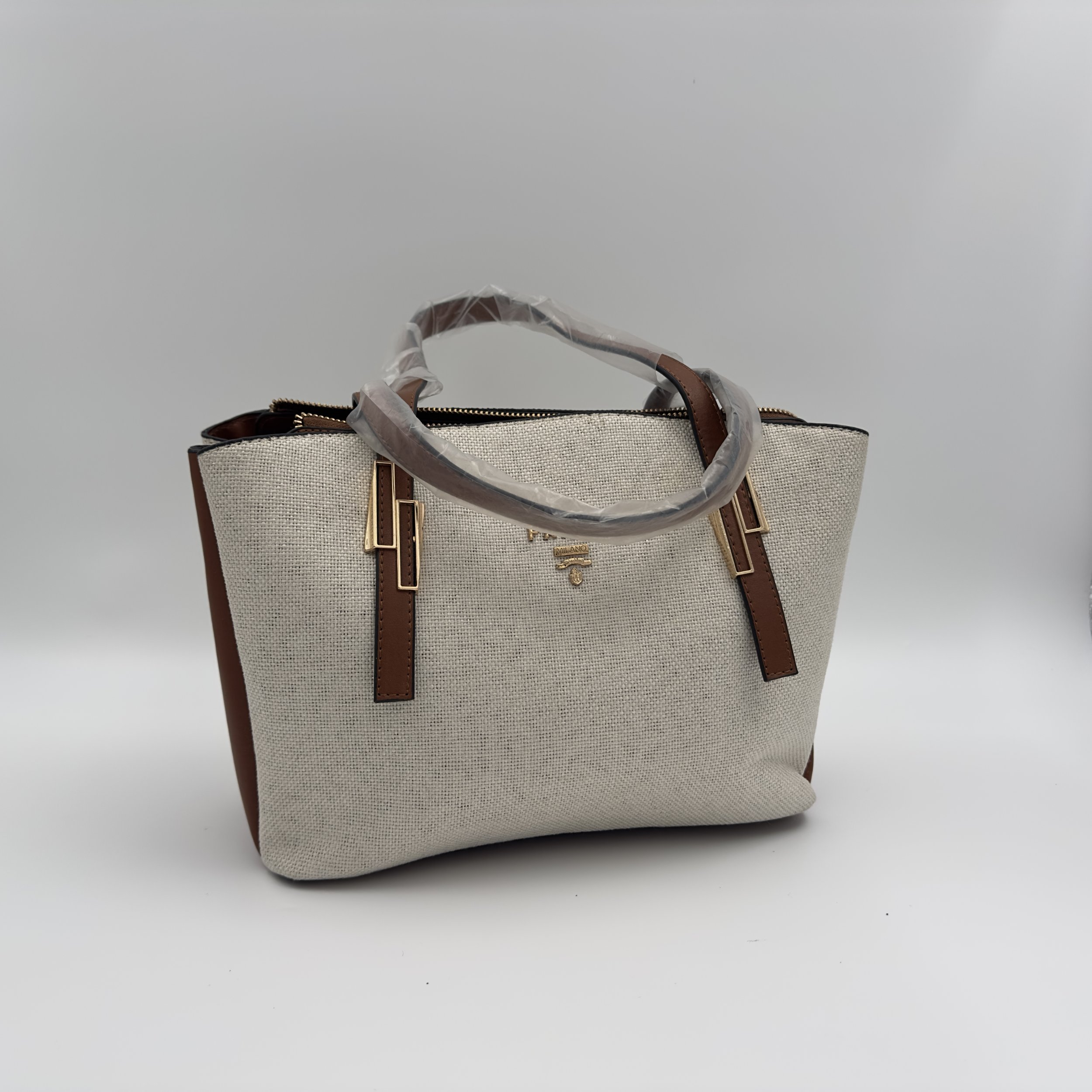 Charles & Keith Shania Canvas Tote Bag