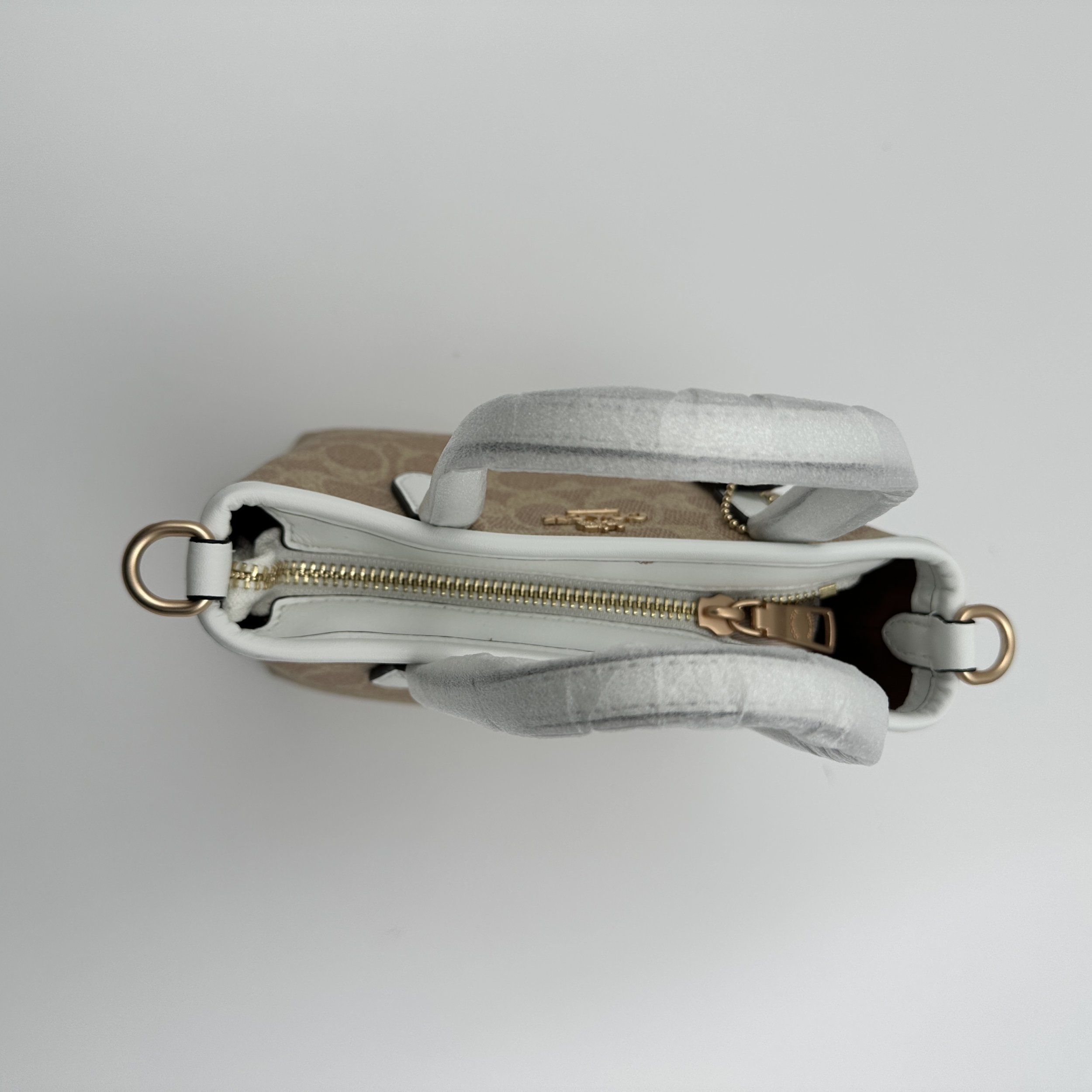 Coach Andrea Mini Carryall in Signature Canvas