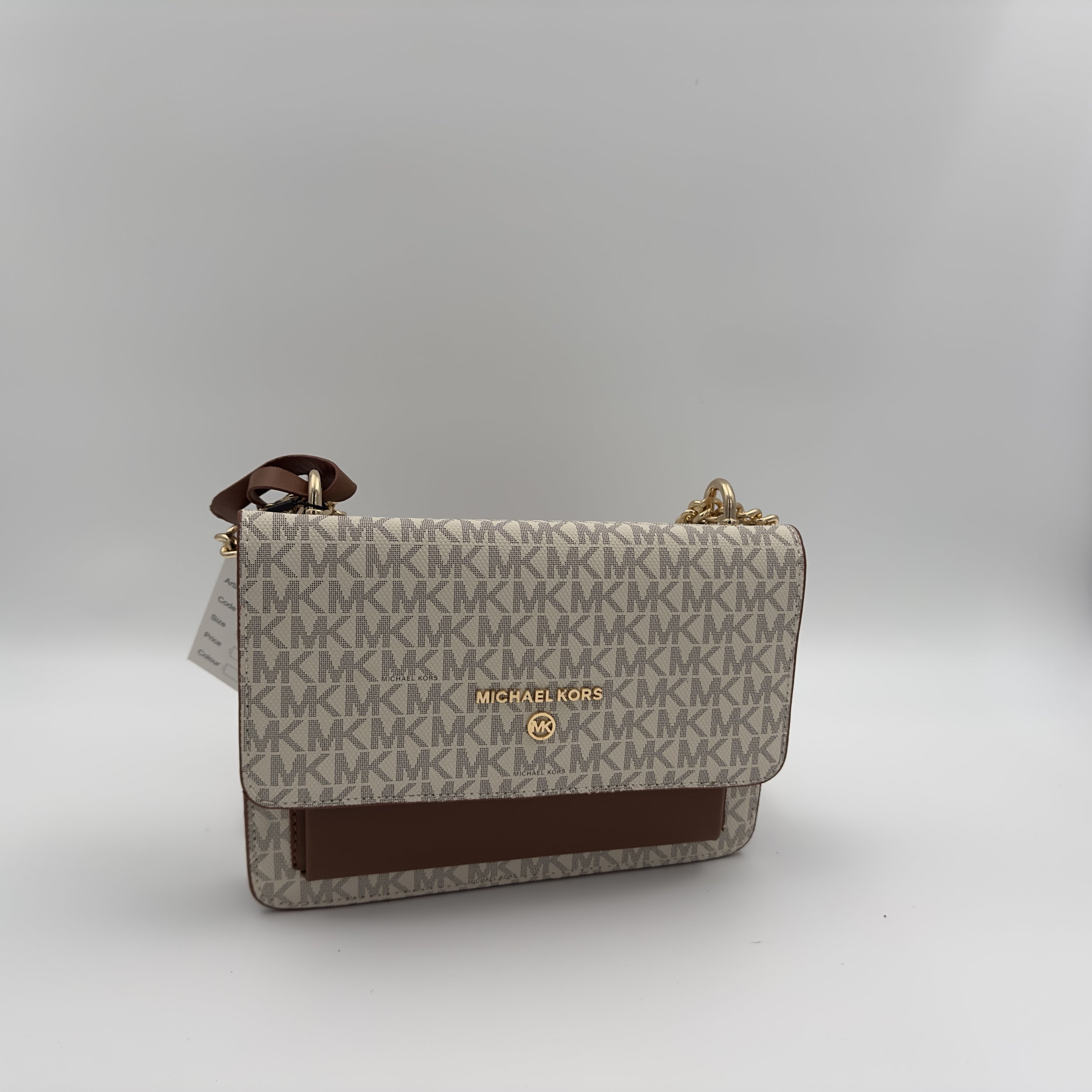 Michael Kors Claire Large Signature Logo Shoulder Bag