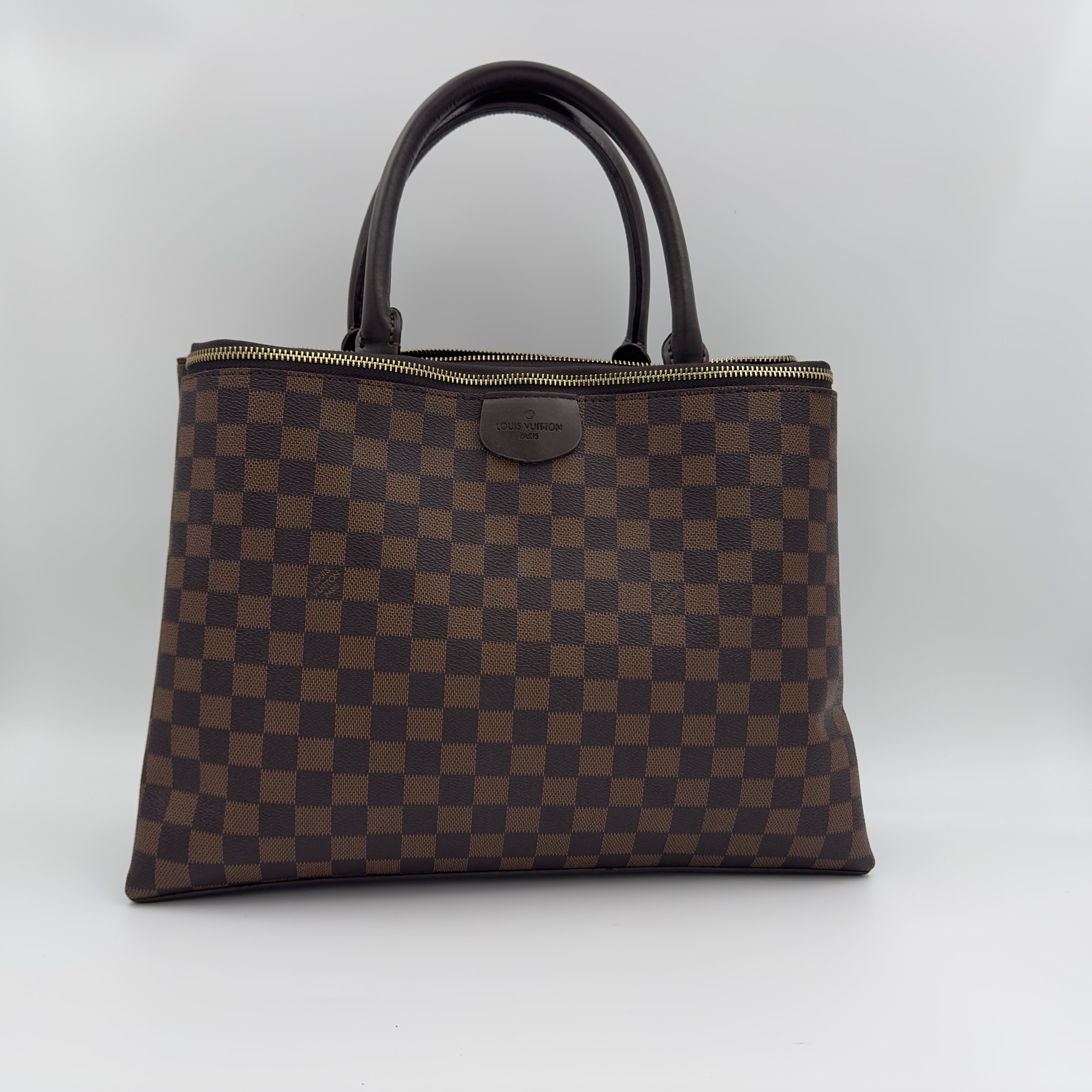 Louis Vuitton Brompton Handbag Damier Brown