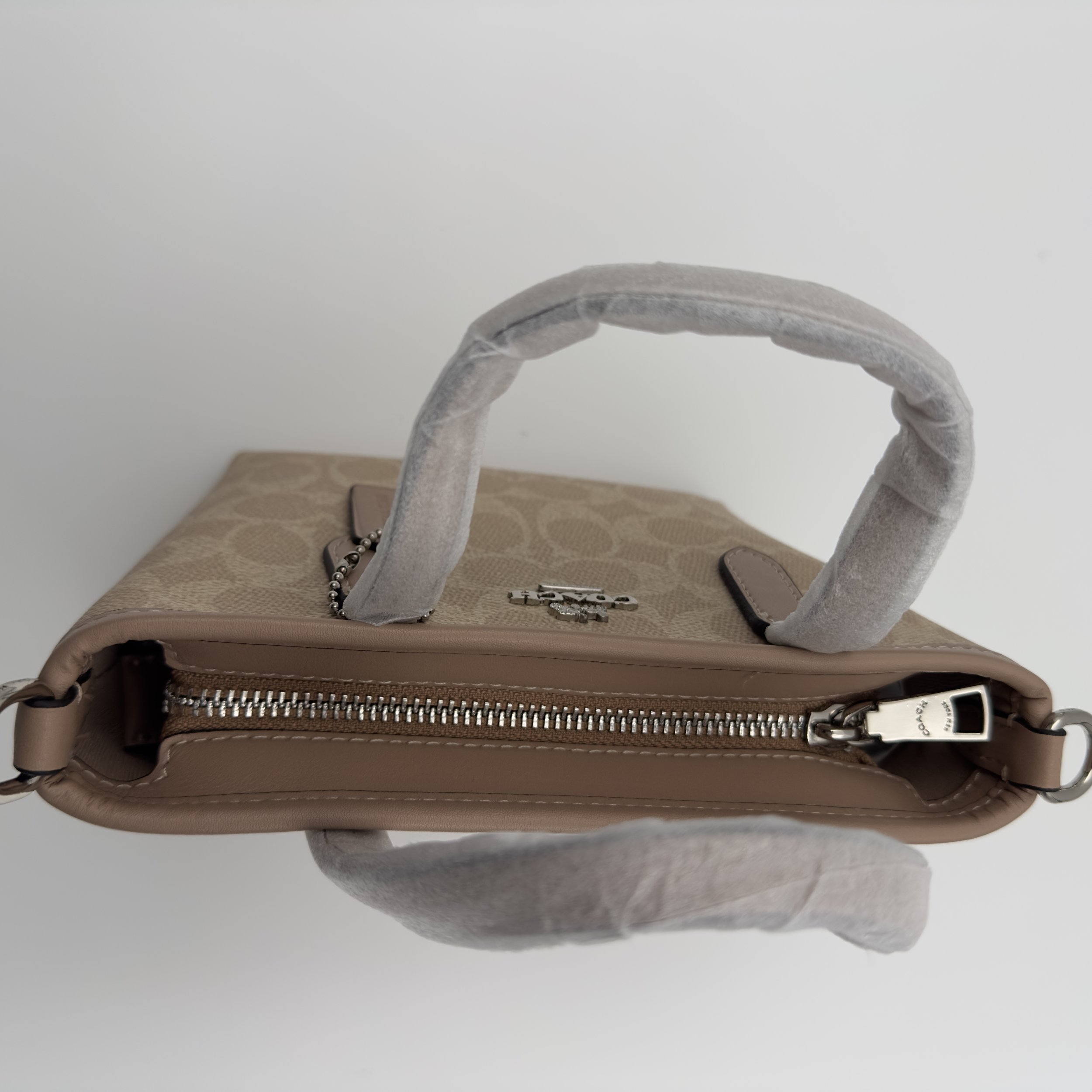 Coach Andrea Mini Carryall in Signature Canvas