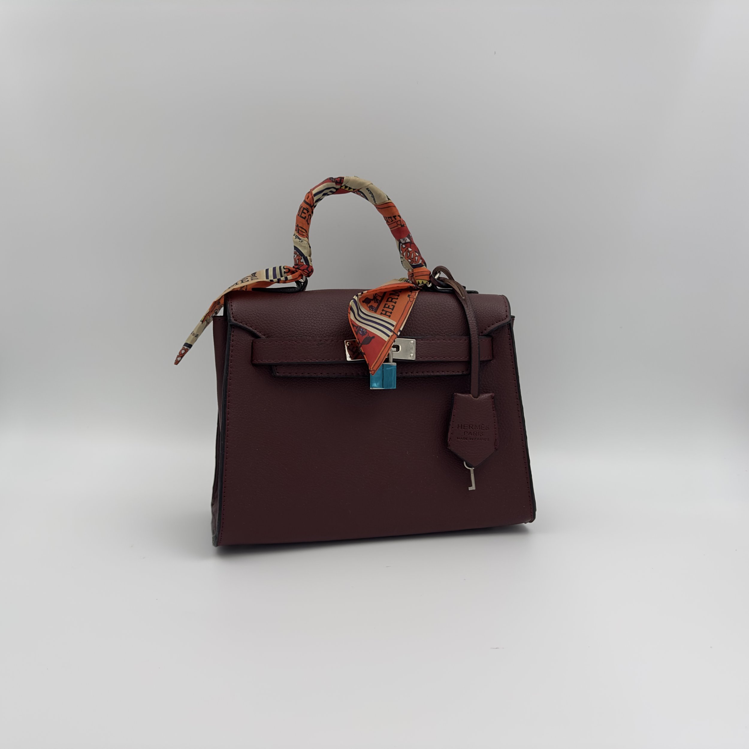 Hermès Kelly Sellier 25 Rouge Sellier Epsom Palladium Hardware